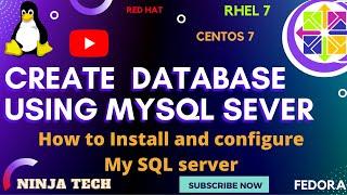 How to Install and Configure Mysql Server in Linux