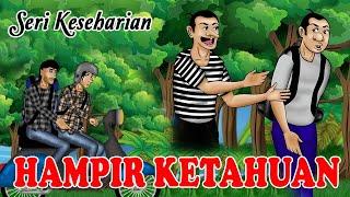 HAMPIR KETAUAN | ANIMASI KARTUN LUCU #91