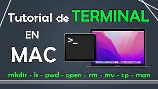 Terminal MAC tutorial ESPAÑOL - Como usar la terminal en MAC