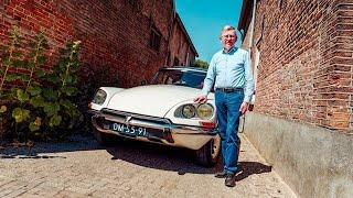 Lekke band met de Citroën DS?!