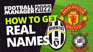 FM22 Real Name Fix | Football Manager 2022 guide to get real names on Mac and PC