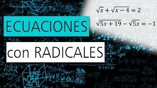 Cómo resolver ECUACIONES con RADICALES 02 | 4º eso | 1º bachillerato