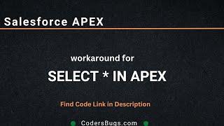 workarounds for SELECT *  in APEX | CodersBugs.com