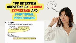 Top Questions On Lambda Expression And Functional Interface #freshersjobs  #interviewquestions