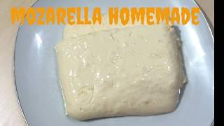 Mozarella homemade | cara membuat keju mozarella | keju mozarella kw | umi zavena