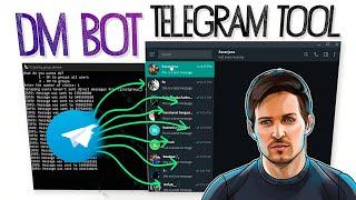 Telegram DM Bot | Bulk Message Sender on Python + Tutorial | Telegram Software Tool (2022)