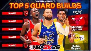 Top 5 BEST Guard Builds in NBA 2K25! Most OVERPOWERED Builds for ALL Playstyles + Gamemodes