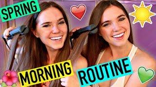 TWIN SPRING MORNING ROUTINE + Healthy Pancakes!