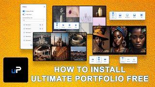 How to Install the Ultimate Portfolio Free Plugin in WordPress | install Ultimate Portfolio Plugin