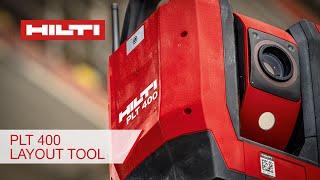 Hilti PLT 400 Total Station for jobsite layout - Features and Benefits