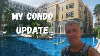 My condo update at Arcadia Continental on Soi 7 Theppraya road Pattaya.