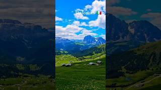 Spectacular Panoramic view over Dolomites from Seceda | Ortisei | Val Gardena #shorts #viral #video