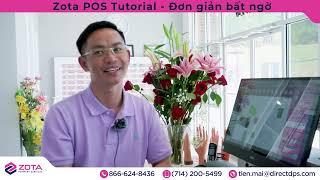 Zota POS for Nail Salon (khach hang gioi thieu san pham)  -  Contact us: (714)200-5499