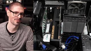 It's never easy building a PC!  AMD 9900x PC Build Part 4