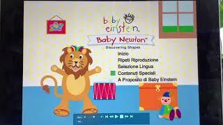 Baby Newton (UK Italy And Austrialian) 2003 DVD Menu WalkThrough (FIXED)