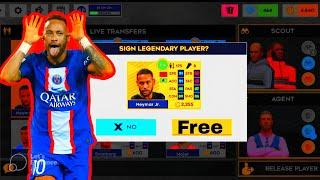 Buying Neymar in Dream League 22