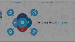 SmartlyPost Platform Demo Video