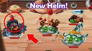 Angry Birds Epic: Bomb New Helm! (Elite Seadog) Wave Battle: Mouth Pool Solo Gameplay