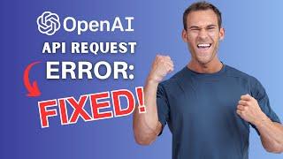 How to Fix OpenAI API Request Error - Exceeding Current Quota