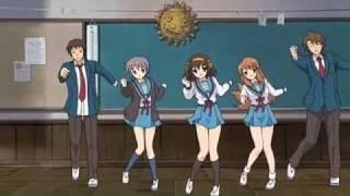 The Melancholy of Haruhi Suzumiya-Full Ending Dance/Song