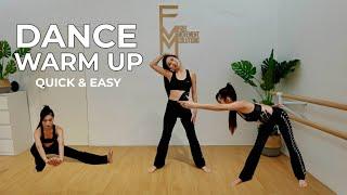 5 MIN Dance Warm-UP, QUICK AND EASY! | Free Movement Solutions