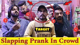 Slapping Prank Went To Far in Crowd || Funny Slapping Prank || Our Entertainment