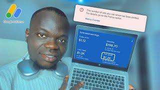 Adsense On The Ads Limit? Here's How To Make Money!
