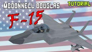 F-15 Eagle (Fighter Jet) | Plane Crazy - Tutorial (Old, theres a remake)