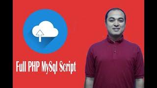 php file upload script  | php tutorial