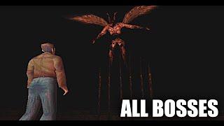 Silent Hill - All Bosses (With Cutscenes) HD - (Good Ending+)