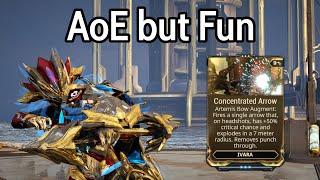 Warframe | Concentrated Arrow is AoE but Fun