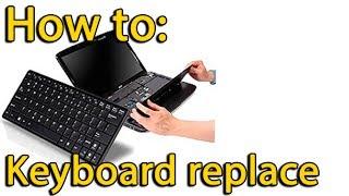 How to replace keyboard on Dell Inspiron 14z - 5423 laptop