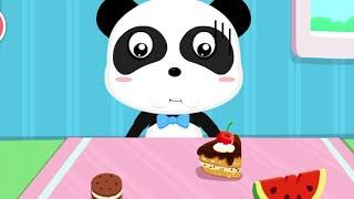 PANDA KIKI MAKAN ROTI DAN BUAH | BABYBUS BAHASA INDONESIA @mrsbuff #gaming