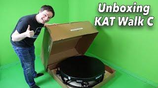 Here comes the Virtual Reality treadmill for your home! Unboxing KAT Walk C