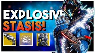 Chromatic Fire Buff Makes Stasis EXPLOSIVE To Run! (ACE OF SPADES) Warlock PvE Build - Destiny 2