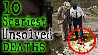 10 Terrifying UNSOLVED DEATHS ft.  Chills / Top15s | TWISTED TENS #25