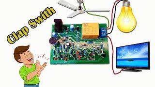 How to make Voice Control Clap Switch circuit at home - JLCPCB