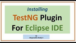 TestNG Plugin for Eclipse IDE