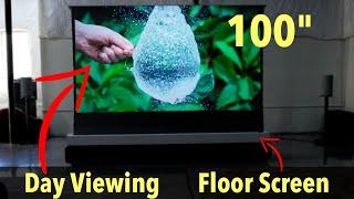 Vivid Storm's 100" ALR Floor Projector Screen: Full Review