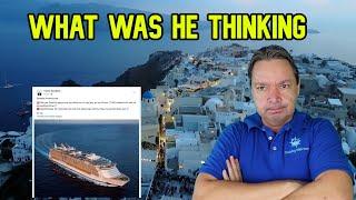 SANTORINI FURIOUS OVER BEING TOLD TO STAY INSIDE BECAUSE OF CRUISE SHIPS
