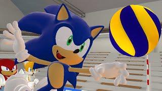 Sonic In Volleyball (GMOD ANIMATION)