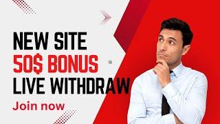 50$ Bonus - Live Payment Proof || New Site - Tasks to Make Money || JOIN NOW