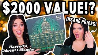 INSANE $2000 Value Advent Calendar! | Harrods of London Advent Unboxing