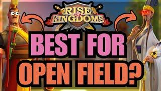 Who are the STRONGEST Open Field commanders! TIER LIST October 2023! Rise of kingdoms