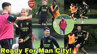 Ruthless!Arsenal Final Training To Destroy Man City in Community Shield!Havertz,Timber,Rice,Saka