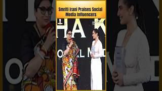 NDTV Indian Of The Year | Social Media Creators Flag Bearers Of What India Can Be: Smriti Irani