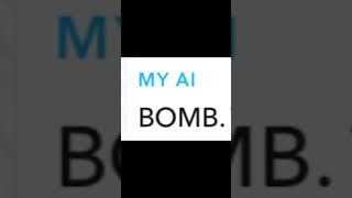 I made the Snapchat AI say THIS????  #trending #tutorial #scary #funny