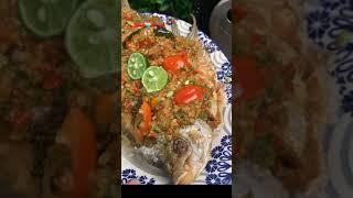 RESEP MAMAH IKAN GURAME GORENG BUMBU PEDAS #makananindonesia #hobimakan #resepmasakan #hobimasak