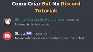 Como criar bot no discord (tutorial para iniciantes)