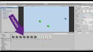 Chemistry with Unity:  Video #5--Controlling Particle Mobility (atoms with random motion)